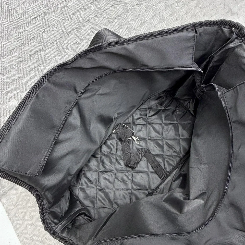 Tommy Bahama PET Purse Tote Black Polyester Pet Tote Carrier Bag Travel